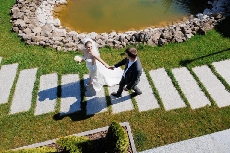riprese con drone matrimonio