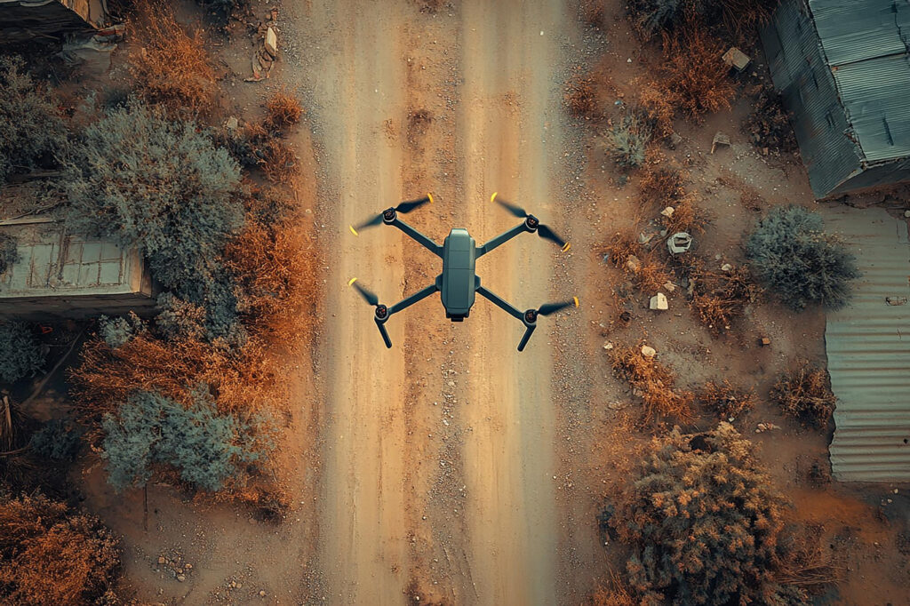 foto con drone
