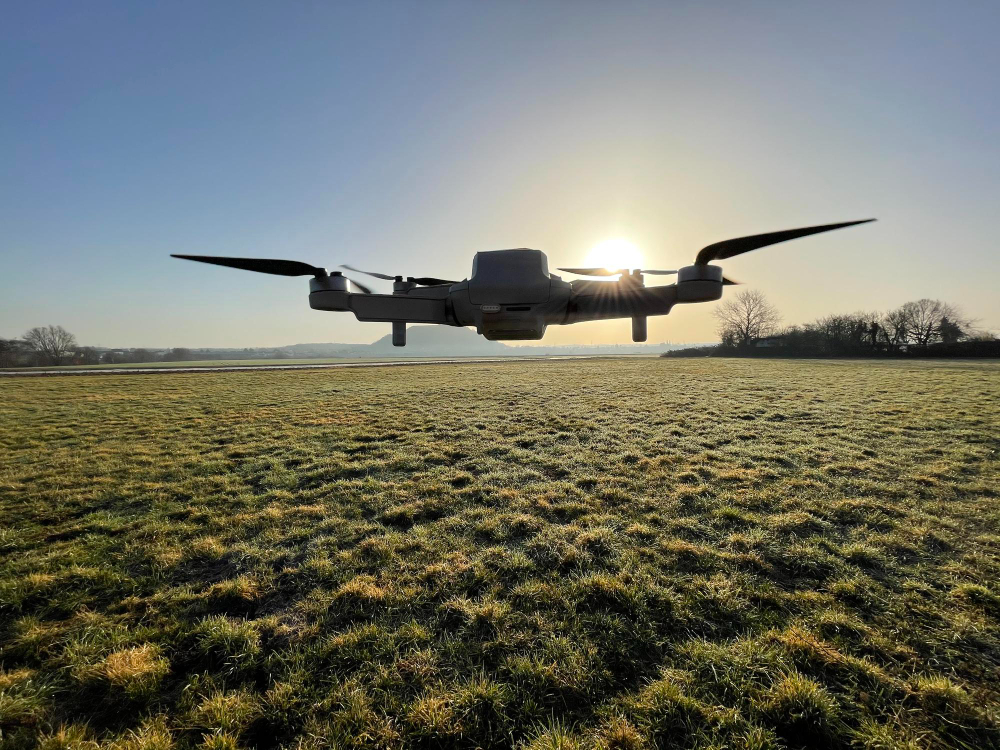 ripresa aerea con drone