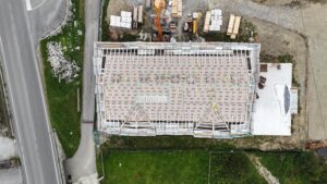 Ispezione tetti con drone