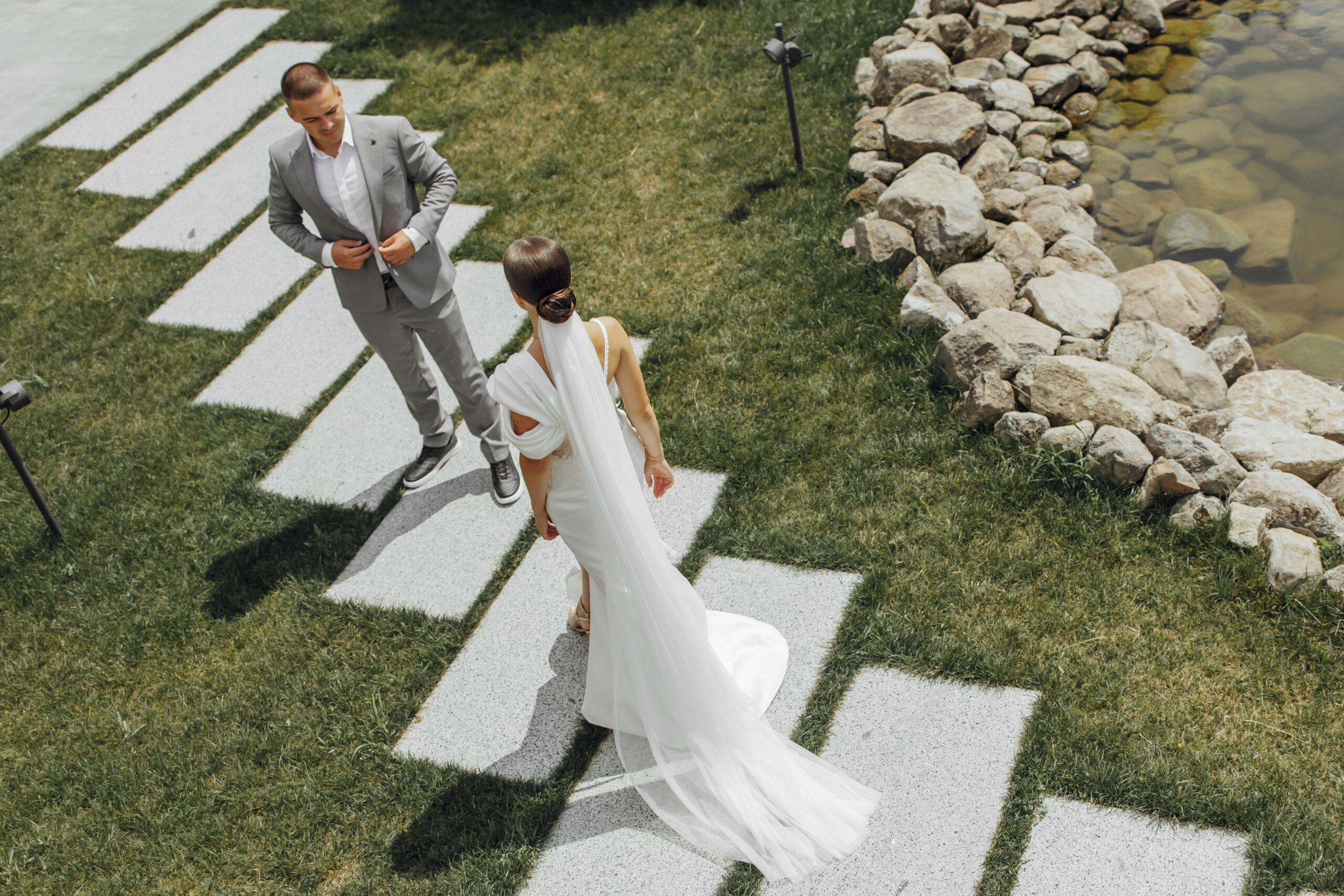 Riprese matrimonio con drone